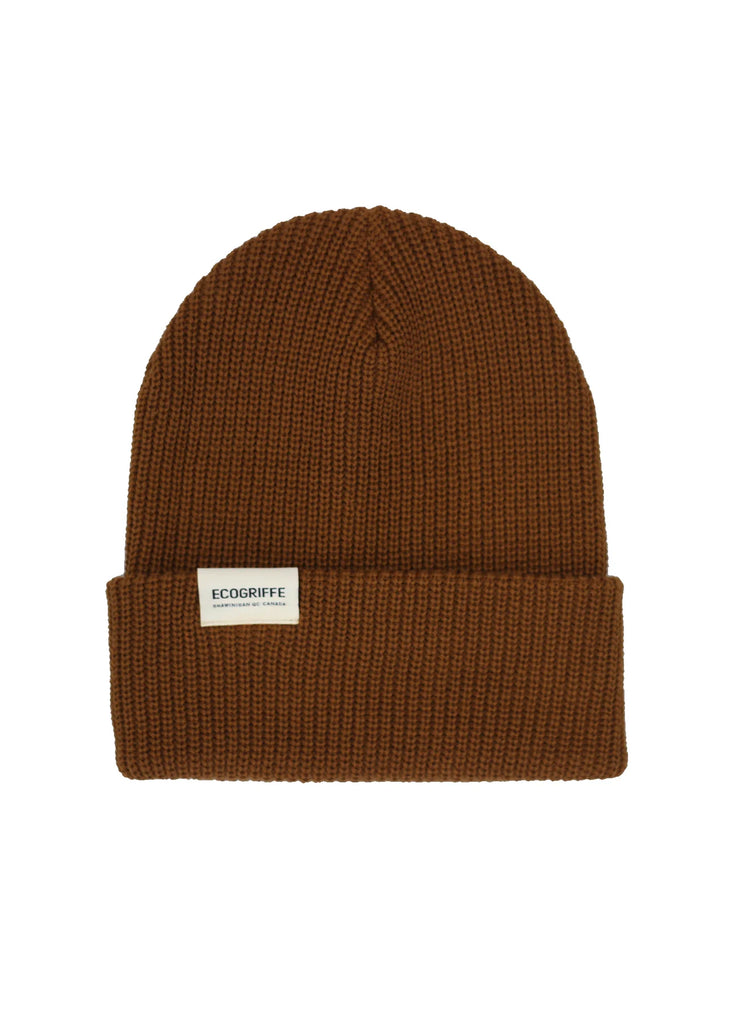 TUQUE AUSTRALE - MARRON / ÉCOGRIFFE