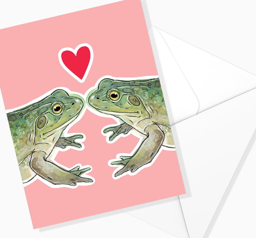Carte des Grenouilles - St-Valentin / MARIE-ÈVE ARPIN