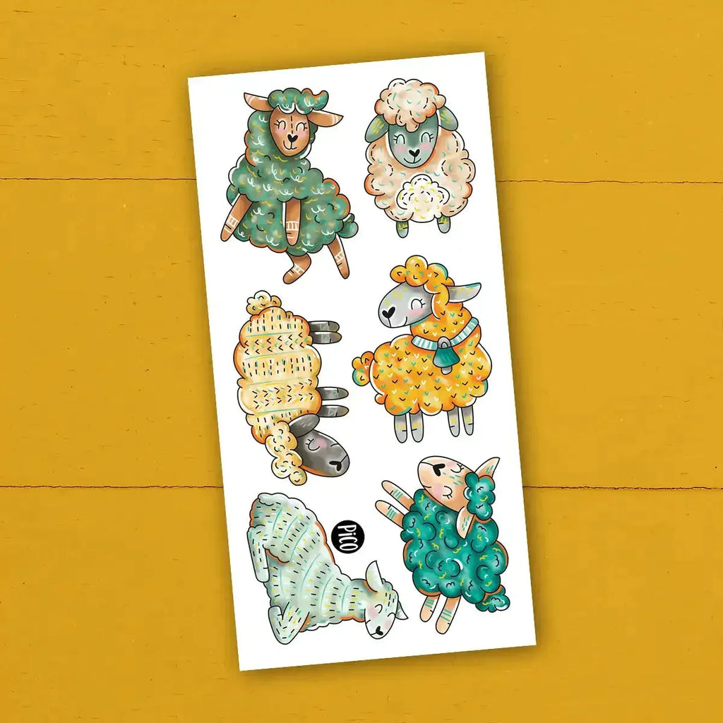 TATOUAGE TEMPORAIRE - LES DOUX MOUTONS