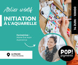 AQUARELLE INITIATION avec Marie-Eve Arpin // 50$