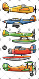 TATTOO TEMPORAIRE - LES AVIONS (CLASSIQUES)