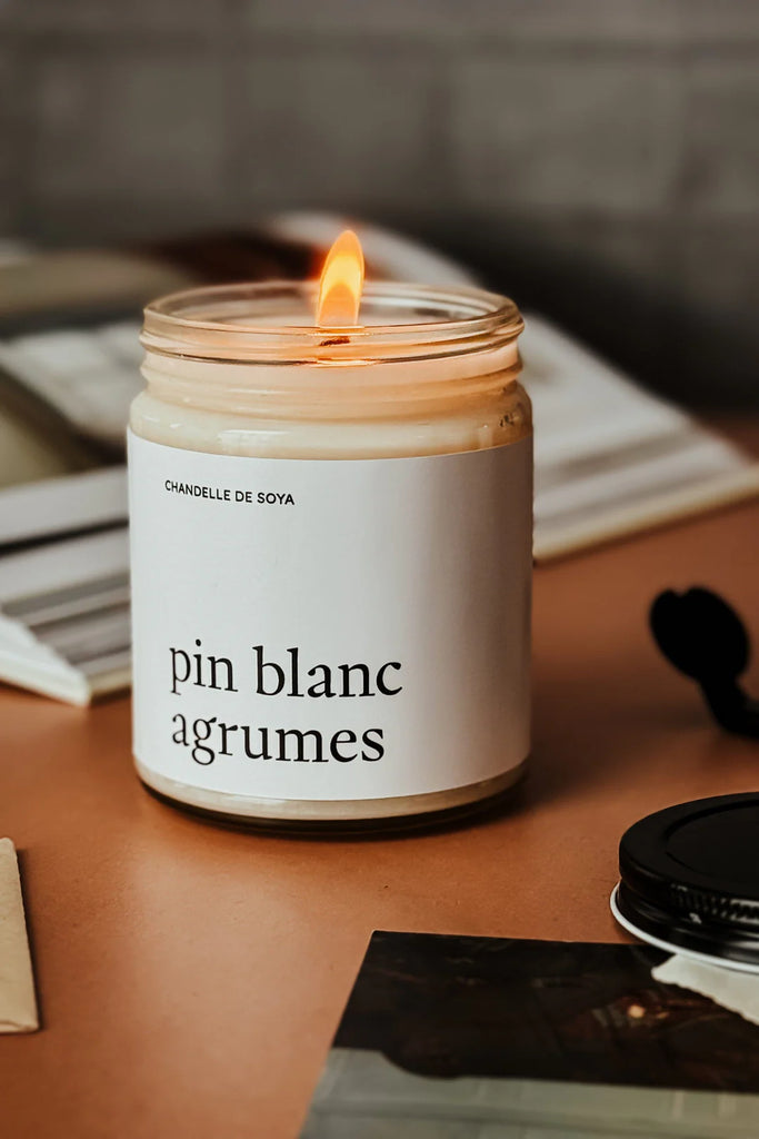 CHANDELLE DE SOYA - PIN BLANC AGRUMES / MARÉE