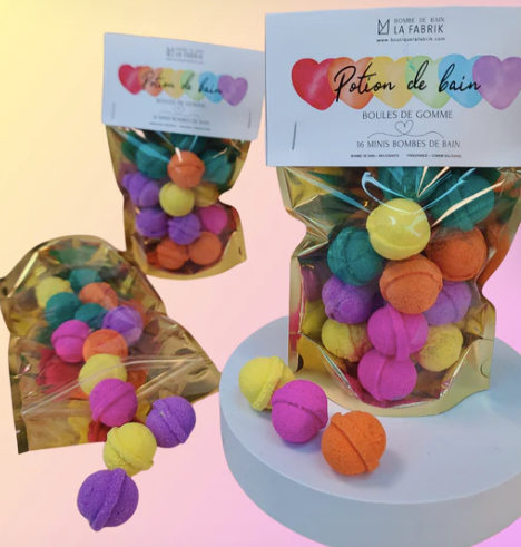 POTION DE BAIN - 16 BOULE DE GOMMES / LA FABRIK