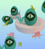 BOMBE DE BAIN SURPRISE - COUCOU DINO / LA FABRIK