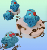 BOMBE DE BAIN SURPRISE - PIEUVRE OCTOPUS / LA FABRIK
