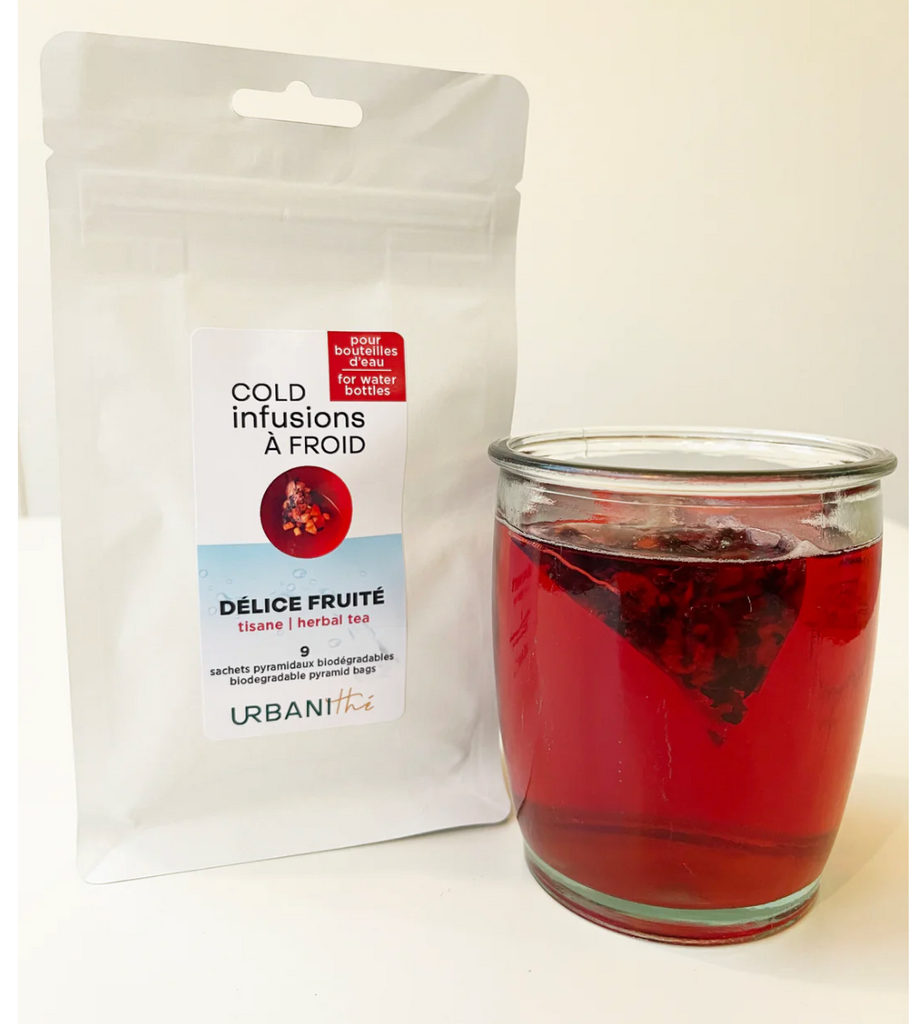 SACHET INDIVIDUEL POUR INFUSION À FROID / DÉLICE FRUITÉ // URBANITHÉ
