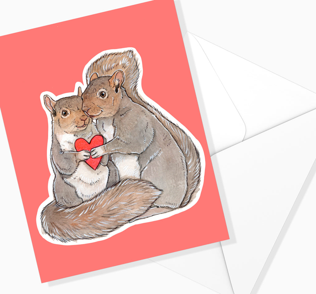 Carte des Écureuils - St-Valentin / MARIE-ÈVE ARPIN