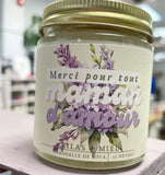 CHANDELLE MAMAN D'AMOUR / LILAS MIEL / LA MERAKI