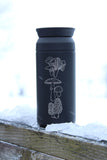Tasse ISOTHERME - Les Champignons - 12 onces / RETOUR A LA TERRE