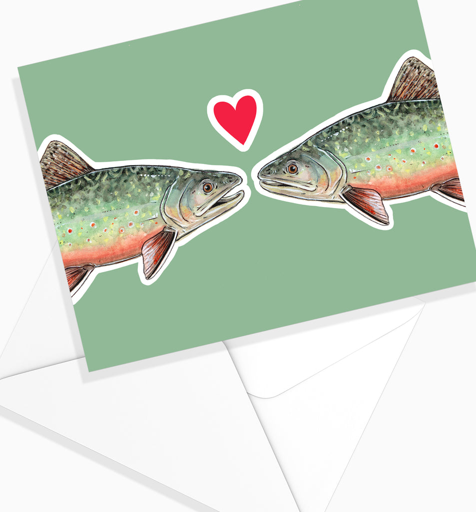 Carte des Truites - St-Valentin / MARIE-ÈVE ARPIN