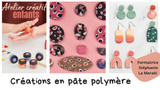 ATELIER BIJOUX, PORTE BONHEUR & PORTE-CLÉS EN ARGILE POLYMÈRE