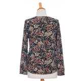 Chandail bruyère / Paisley d'automne // Rien ne se perd