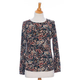 Chandail bruyère / Paisley d'automne // Rien ne se perd