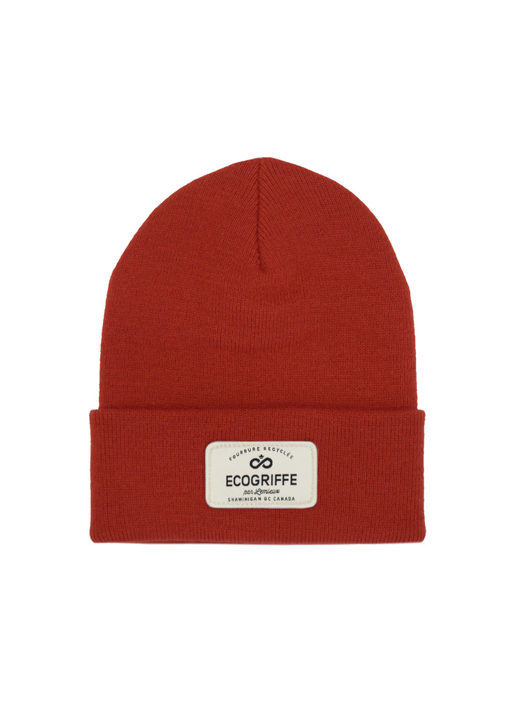 TUQUE TRADITION ADULTE – ORANGE BRÛLÉ / ÉCOGRIFFE