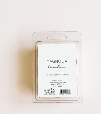 PASTILLES DE CIRE DE SOYA POUR DIFFUSEUR - MAGNOLIA BAMBOU / MARÉE