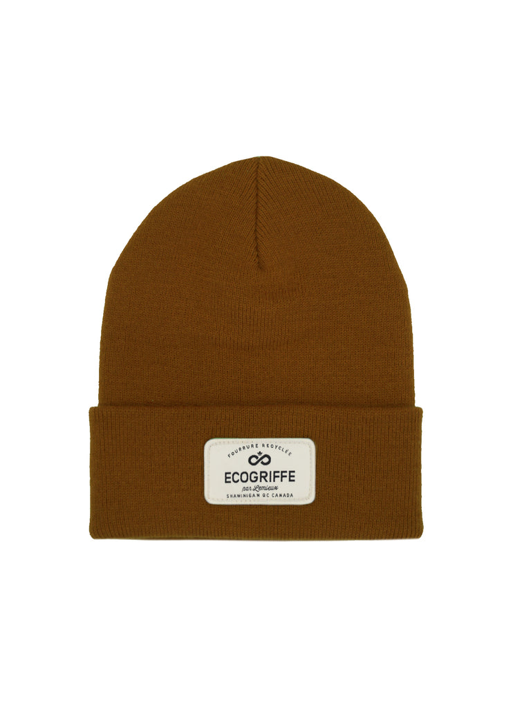 TUQUE TRADITION ADULTE – MARRON / ÉCOGRIFFE