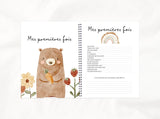 COMBO GROSSESSE-BÉBÉ / ANIMAUX AQUARELLE // RAINBOWS AND LOLLOPOPS INC.