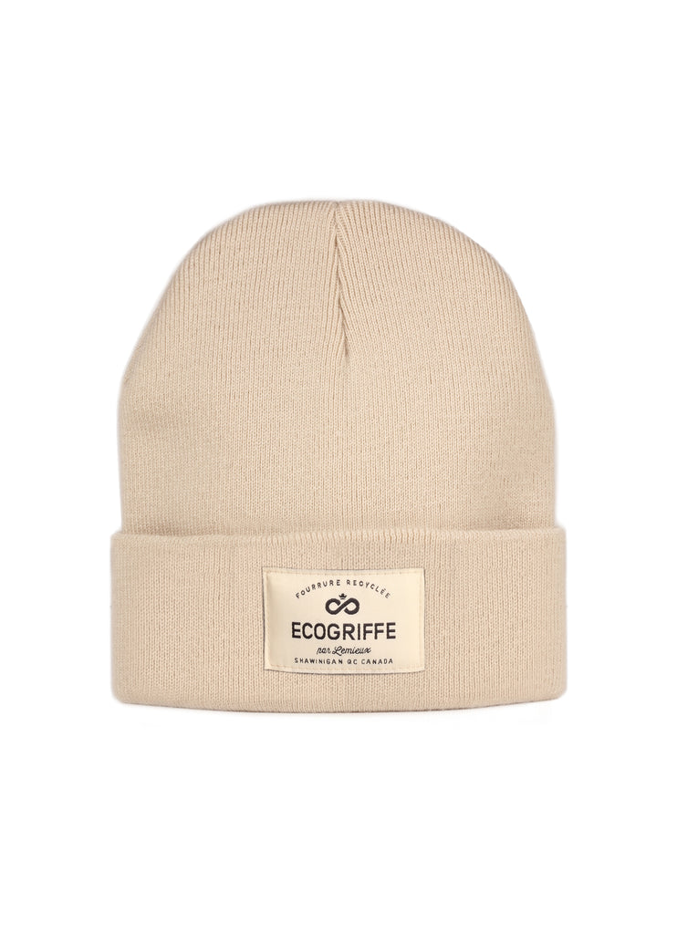 TUQUE TRADITION ADULTE – IVOIRE / ÉCOGRIFFE