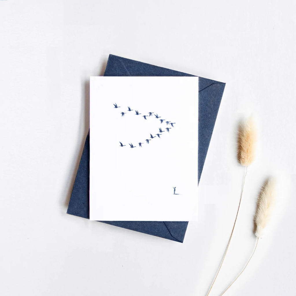 OIES SAUVAGES / CARTE / AMÉLIE DUBOIS