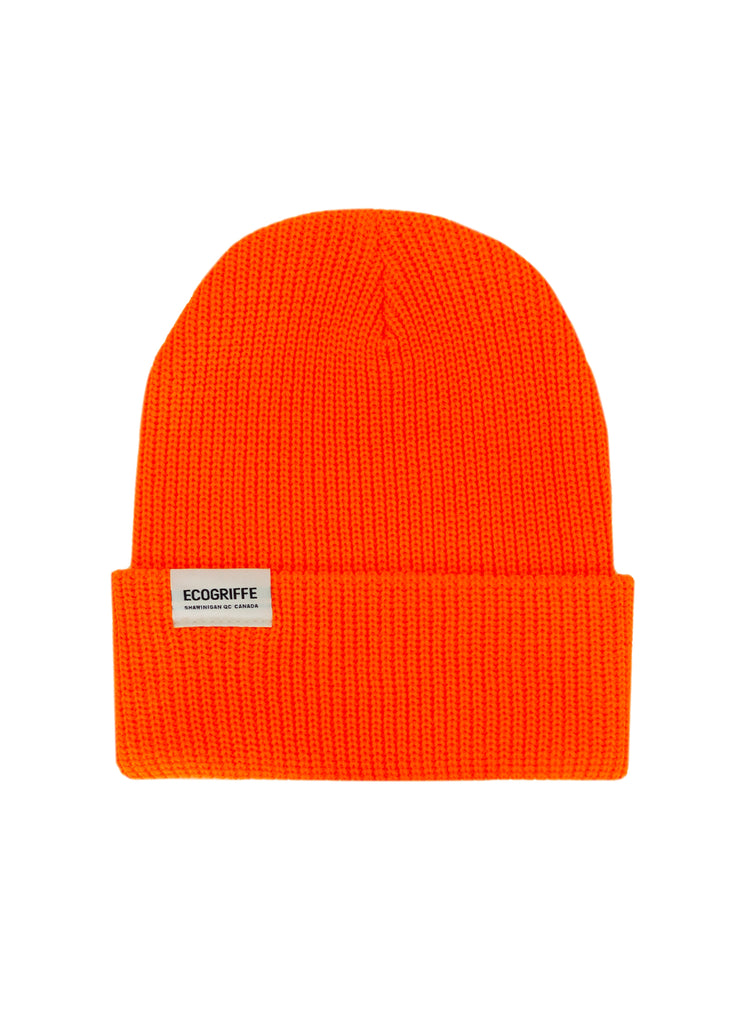 TUQUE AUSTRALE - orange fluo/ ÉCOGRIFFE