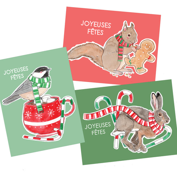 Kit Diamond Painting De Noël - 6 Cartes De Vœux DIY Avec Enveloppes, Strass Et Outils - Décoration Et Carte Personnalisée Pour Famille Et Amis