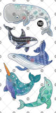 TATOUAGE TEMPORAIRE - LES DOUCES BALEINES
