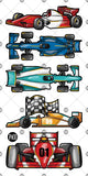 TATOUAGES LA COURSE AUTOMOBILE / PICO