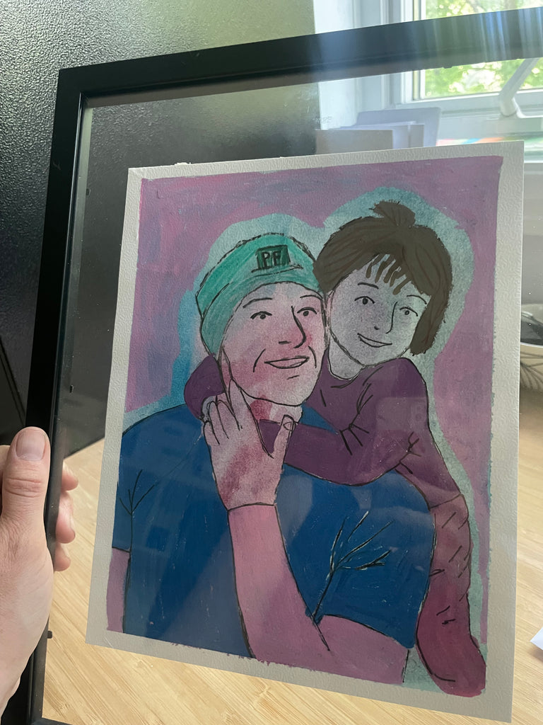 ATELIER Moment précieux : transforme une photo en une œuvre épatante ( bien lire la description)