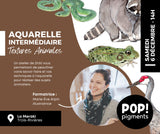 AQUARELLE INTERMÉDIAIRE - Textures Animales : avec Marie-Eve Arpin // 50$