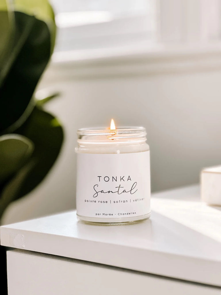 TONKA SANTAL / CHANDELLE DE SOYA - MARÉE CHANDELLES