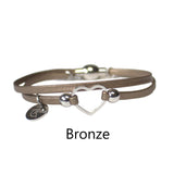 BRACELET MINI COEUR (1400B) // BIJOUX CRÉART