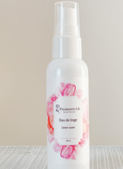 PETIT FORMAT EAU DE LINGE PIVOINE