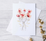Carte de souhait BOUQUET DOUX - L'ATELIER DE MORGANE