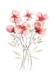 Carte de souhait BOUQUET DOUX - L'ATELIER DE MORGANE