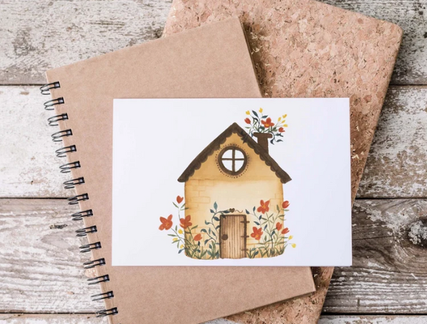 Carte de souhait MAISON- L'ATELIER DE MORGANE