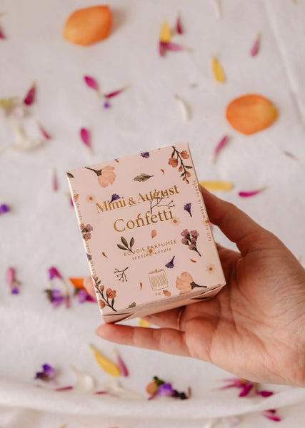 BOUGIE CONFETTI / MIMI & AUGUST