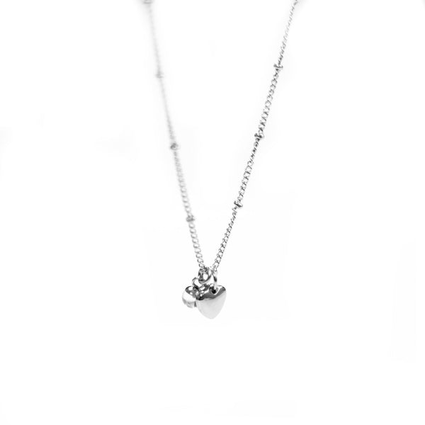 PENDENTIF COEUR ET VERRE (1700P) // BIJOUX CRÉ-ART