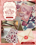 BAR À CARTES: CRÉER SA PAPETERIE ST-VALENTIN: BREUVAGE CHAUD & CARTES DE ST-VALENTIN À L'AQUARELLE / avec ou sans rendez-vous