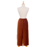 Jupe 7/8 pruche / Corduroy cognac // Rien ne se perd