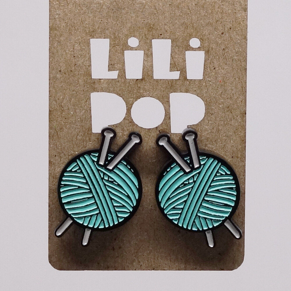 BOUCLES D'OREILLES - BALLES DE LAINE / LILIPOP lili0958