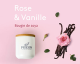 BOUGIE ROSE & VANILLE /  PIGEON