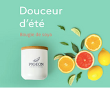 BOUGIE DOUCEUR D'ÉTÉ /  PIGEON
