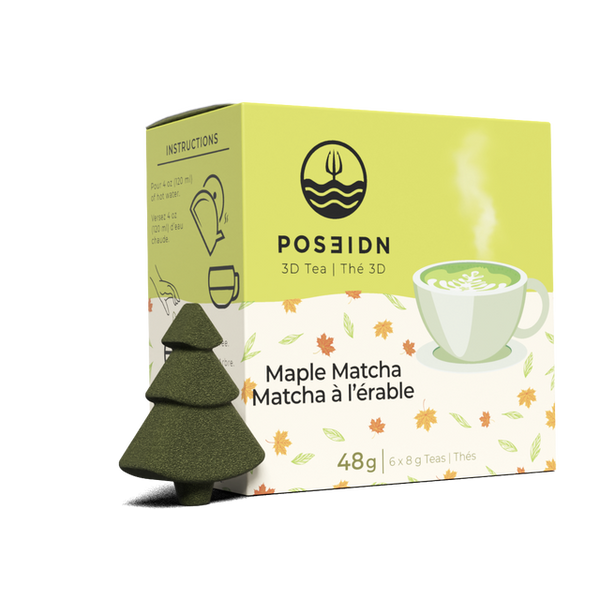 MATCHA (ÉRABLE) Boissons chaudes 3D (Thé vert) / POSEIDN