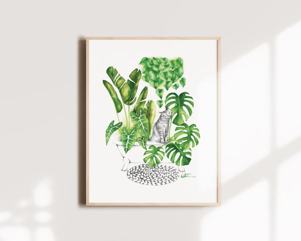 CHAT /  PLANTES JUNGLES/ KATRINN PELLETIER